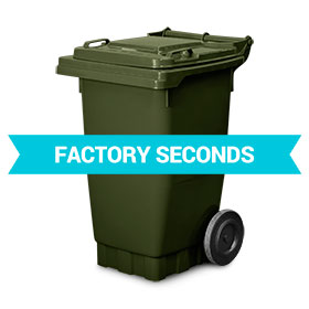 80 Litre Wheelie Bins (Factory Seconds)