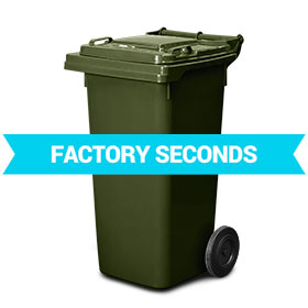 120 Litre Wheelie Bins (Factory Seconds)