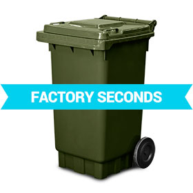 140 Litre Wheelie Bins (Factory Seconds)