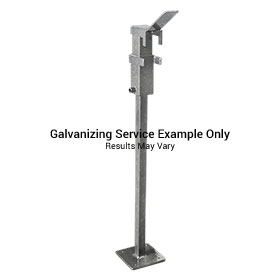 Galvanising For Single Bin Stand